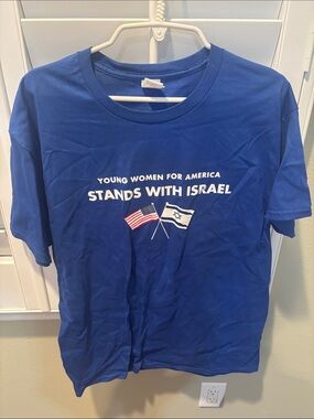 Hanes Royal Blue Graphic Crewneck Tee